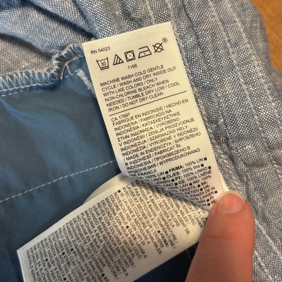 Athleta Cabo Linen Jogger size 2 - Picture 9 of 9